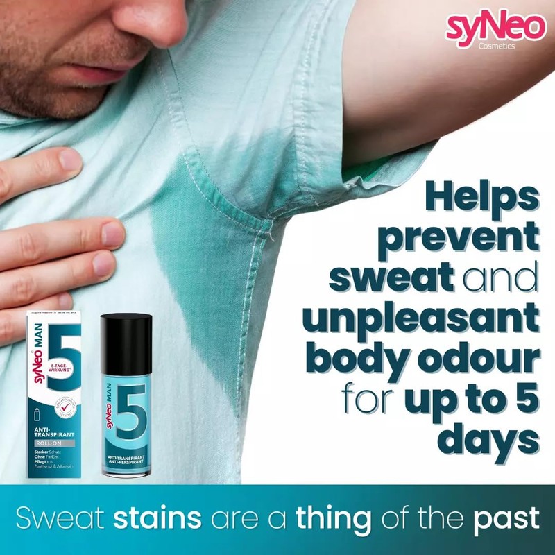 SyNeo 5 Antiperspirant MAN Roll-On, 50 ml, Pack of 1
