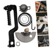 GRIRIW 49cc 50cc Scooter Engine Starter Gear Kit Kick Starter