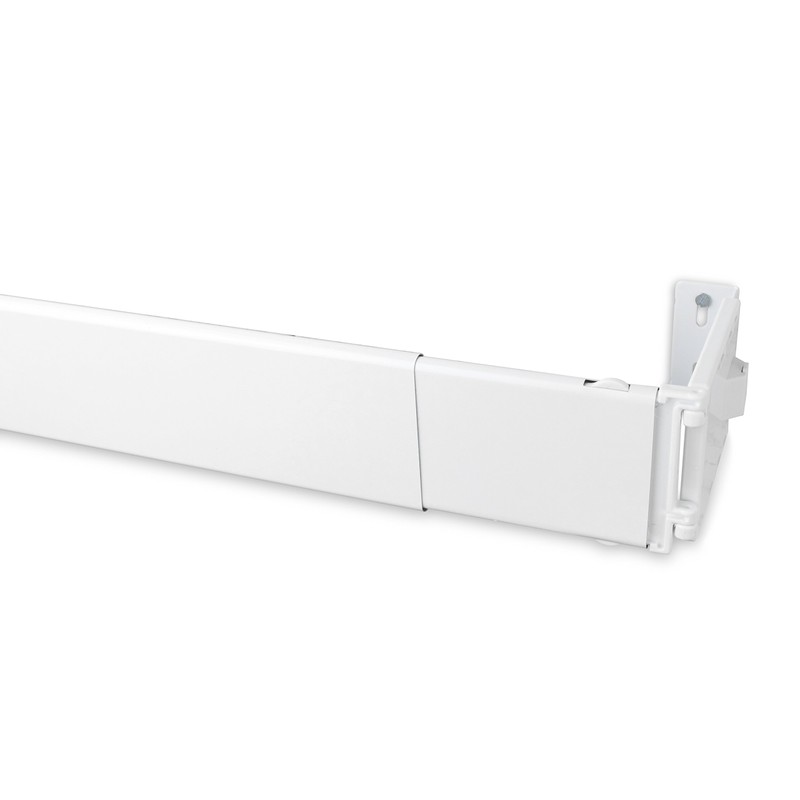 2-1/2" Wide Pocket Curtain Rod 28-48 inch