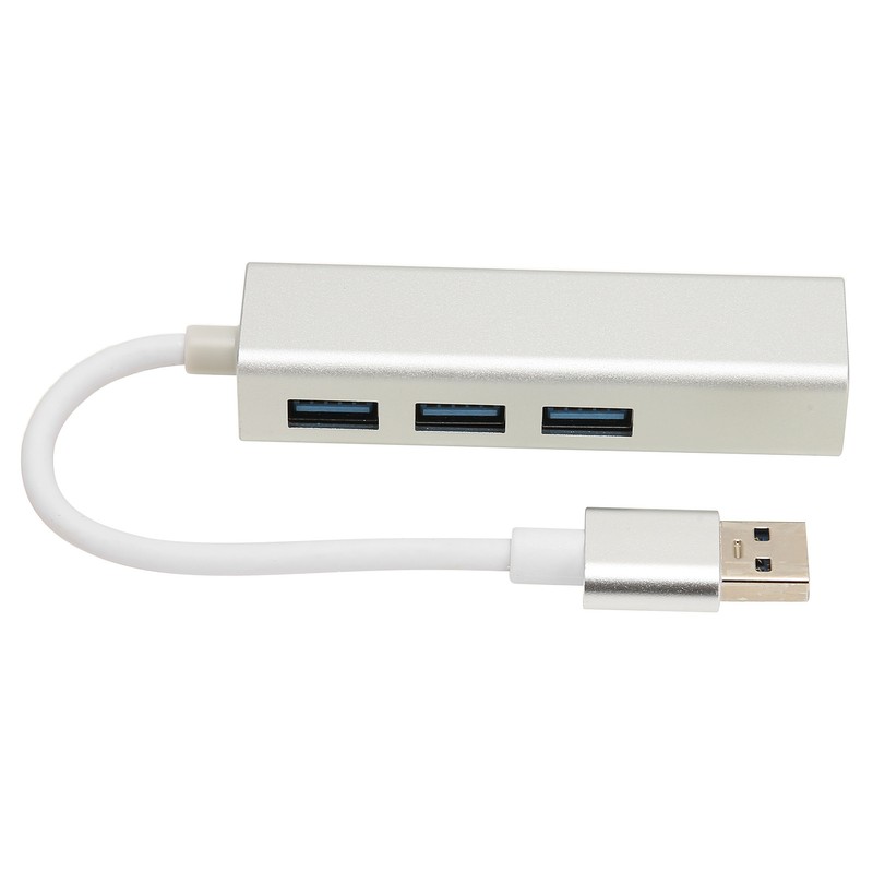 USB3.0 to Ethernet Adapter with RJ45 Ethernet Port 5Gbps 3