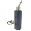 Pneumadyne Inc 2.95"L Aluminum/Brass Detented Toggle 4-Way, 2 Position Toggle