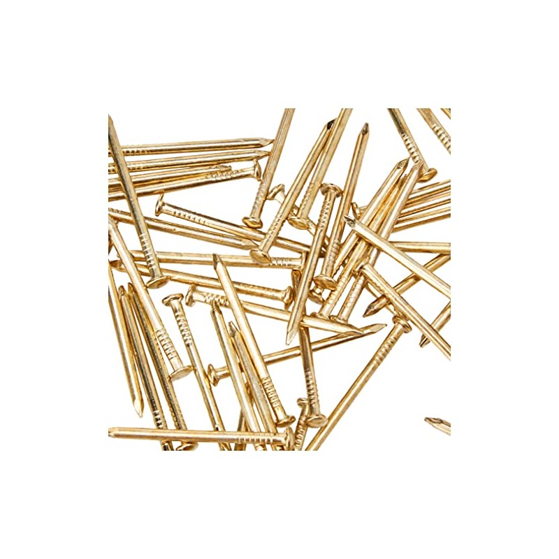 Merriway BH02287 (100 Pcs) EB Plain Head Hardened Picture Pin,