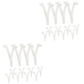 Kisangel 24pcs Clips for Pool Cleaning Attachments Replacement for Skimmer Nets Vacuum and Leaf Rakes Easy Installation for Efficient Pool Maintenance