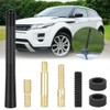 Dokpav Universal Car Antenna, Black Carbon Fiber Car Radio Antenna,
