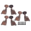 6Pcs Guitar Locking Tuners Tuning Pegs for Full Enclosed Electric