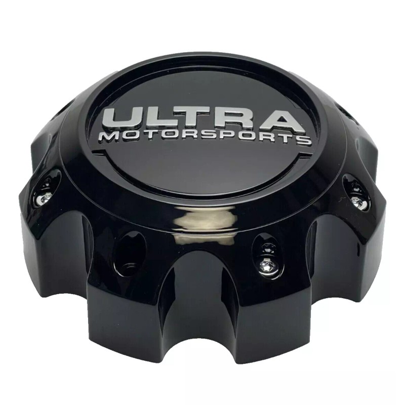 Ultra Motorsports Gloss Black Wheel Center Cap 89-9778BK