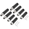 QUARKZMAN Set of 4 4 Pin M8 Female Male Aviation