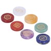 7 Chakra Multi Stone, Reiki Healing Crystals Piedras Preciosas con