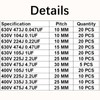 XUGERIP 10pcs 400V 335J 3.3UF CB22 Metallized Polypropylene Polyester Film