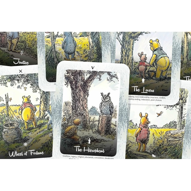 The Tarot of Winnie - 78 Cards Tarot Deck for