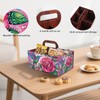 DIY Diamond Art Storage Box with Handle Hummingbird and Rose