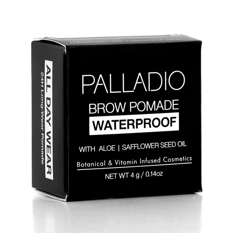 Palladio Pomada de cejas impermeable, 24 horas de uso, a