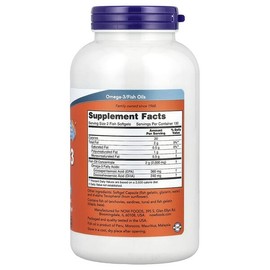 NOW Foods, Omega-3 Fish Oil, 1,000mg, 200 Fish Softgels / NOW Foods (나우푸드), 오메가3 피쉬 오일, 1,000mg, 피쉬 소프트젤 200정