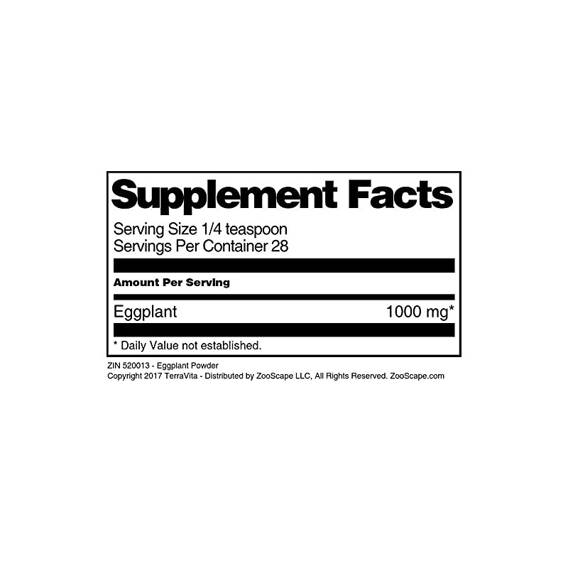 Eggplant Powder (1 oz, ZIN: 520013)