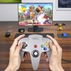 2 Pack Classic N64 Controller, kiwitatá Retro N64 Remote Wired