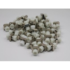 Unbranded FC to FC UPC Fiber Optic Bulkhead Coupler Adapter Connector, price is for each 1