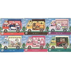 どうぶつの森 amiiboカード サンリオコラボ 全6種セット