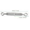 MAHIONG 10 PCS M10 Eye & Eye Turnbuckle, 3/8 Inch