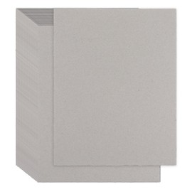 20Pcs Book Board Thick Chipboard Sheets 8.5 x 11 Inch Cardboard Paper Sheets Double Sided Bookbinding Supplies 80Pt Heavy Duty Chip Board for Book Binding Cover,Crafts,Stencil Cutouts Materials