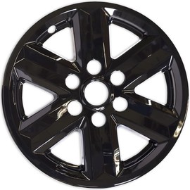 Fuel Rider Set of Four (4) 17 inches Gloss Black ABS Wheel Skins Impostors Wheel Covers Compatible with 2021-2022 Ford F-150 Wheels- Auto Tire Replacement Cap Cover