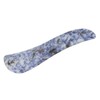 Portable Gua Sha Board Blue Jade Stone Facial Gua Sha