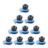 OFFILICIOUS Bowden Tube Clamp Pipe Clip Fixed 4mm For Metal