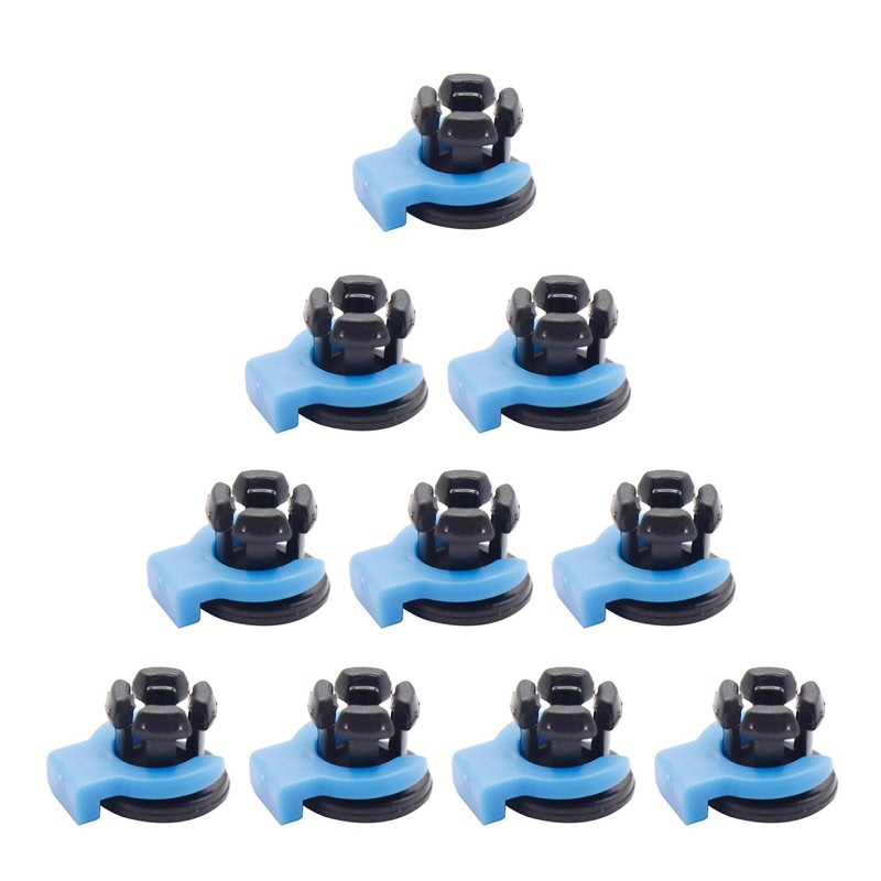 OFFILICIOUS Bowden Tube Clamp Pipe Clip Fixed 4mm For Metal
