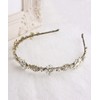 Vingtaine HK-188 Pearl Bijou Headband Thin Gorgeous Wedding After-Party Party