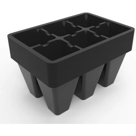 Gardzen 30 Pack 6-Cell Seed Starting Tray for Seedlings