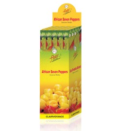 Flute African Seven Peppers Incense Stick - Total 200 Sticks Box