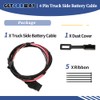 Getfarway 42014 4 Pin Battery Cable Truck Side Compatible with