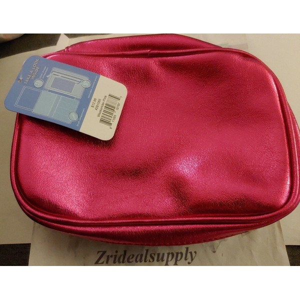 Nine To Nine Cosmetic Organizer Travel Pouch. 9x7x2” NEW WITH