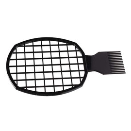 Afro Hair Racket, Men's Afro Curl Comb Dreadlocks Twist Comb Hairdressing Tool Ccket Sponge Metal Small Tin Foil Hot Perm