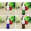 6 Pcs 10ML 0.34OZ Empty Refillable Brown Glass Nasal Spray