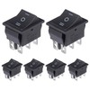 VEXUNGA Rocker Switch 6-Pin 3 Position Rocker Switch On/Off/On 16A