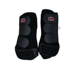 BARN & STABLE Super Vented Horse Sport Boots Shock-Absorbing Boots for Horse Professional‘s Choice Horse Boots Protection and Support Sport Leg Wraps Athletic for Endurance Training Rear
