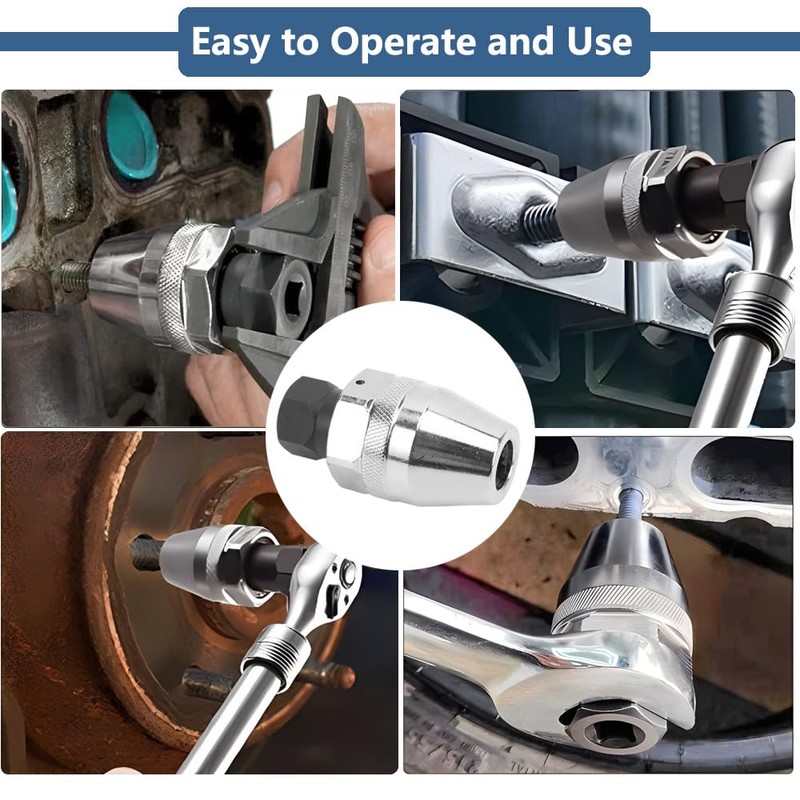 Saipor Damaged Bolt and Stud Extractor Tool 3/8" Drive Broken