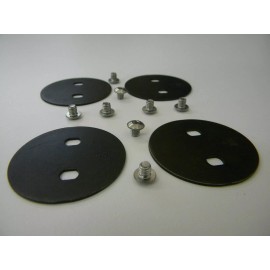 USA Speed (4 Pack) Throttle Plate 1-11/16" Thin 172 Stamped Screws Fits: Holley Carburetor