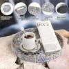 Fuukou Round Serving Tray with Handles - Boho Coffee Table