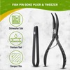 Fish Bone Pliers/Tweezers Stainless Steel – Fish Deboning Tools for