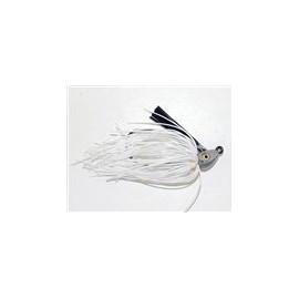 Gambler Heavy Cover Swim Jig (White, 1/2 oz)