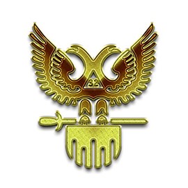32nd Degree Scottish Rite Masonic Bumper Sticker - [5'' Tall]