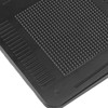 Pair Wheelchair Footplate 19x16cm Footrest Thickened ABS Plastic Nonslip Texture