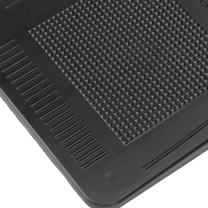 Pair Wheelchair Footplate 19x16cm Footrest Thickened ABS Plastic Nonslip Texture