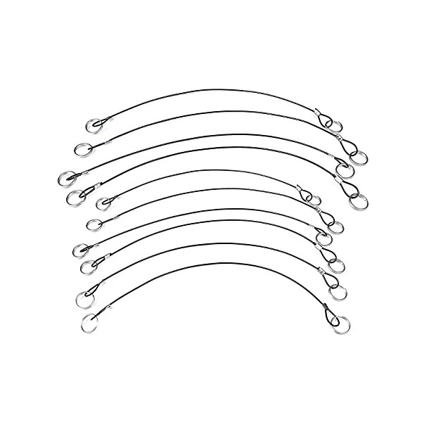Thorn Loop Wire Rope Lanyard Cable Tether Stainless Steel with