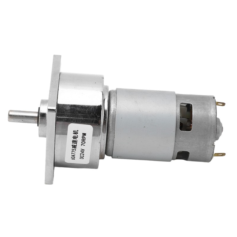 DC Geared Motor Self Locking Aluminum Alloy Shell Brass Coil