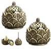 SRTSTR Pack of 2 Incense Cones Holder Incense Cones Lotus