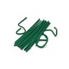 Set of 100 Plant Twist Tie - Flexible Green Rubber