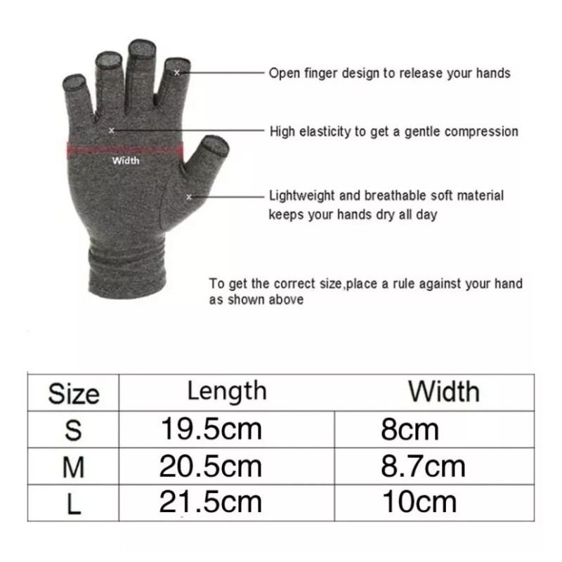 Guantes De Compresión Para Artritis Reumatoide