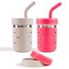 Pandaloo® Smoothie Cups for Kids - Stainless Steel Toddler Tumbler
